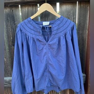 Puff peasant blouse